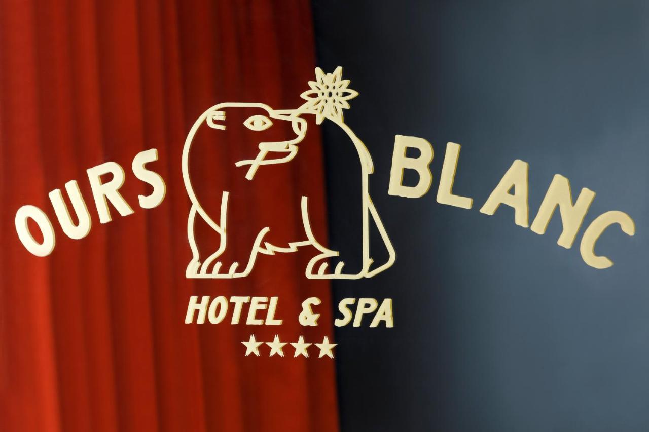 Ours Blanc Hotel & Spa Сен-Мартен-де-Бельвіль Екстер'єр фото