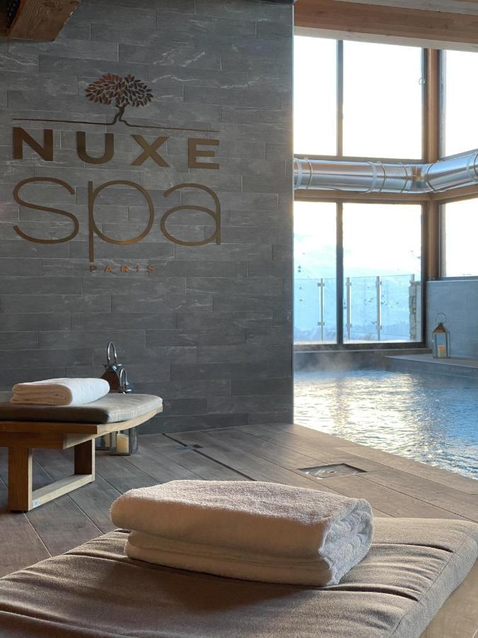 Ours Blanc Hotel & Spa Сен-Мартен-де-Бельвіль Екстер'єр фото
