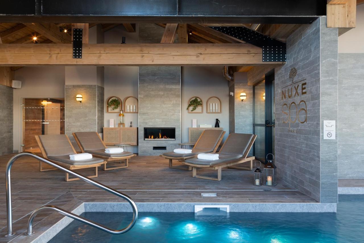 Ours Blanc Hotel & Spa Сен-Мартен-де-Бельвіль Екстер'єр фото